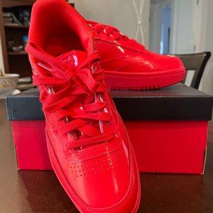 Reebok Club C Double Cardi B red sneakers